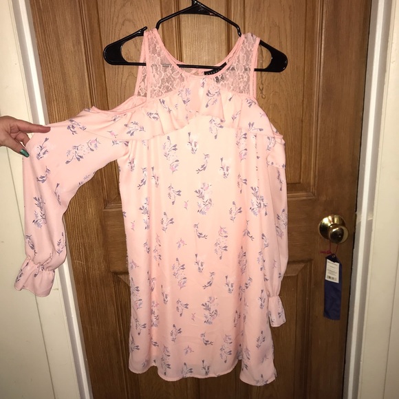 attention Dresses & Skirts - Attention Juniors Cold Shoulder Dress. Size small